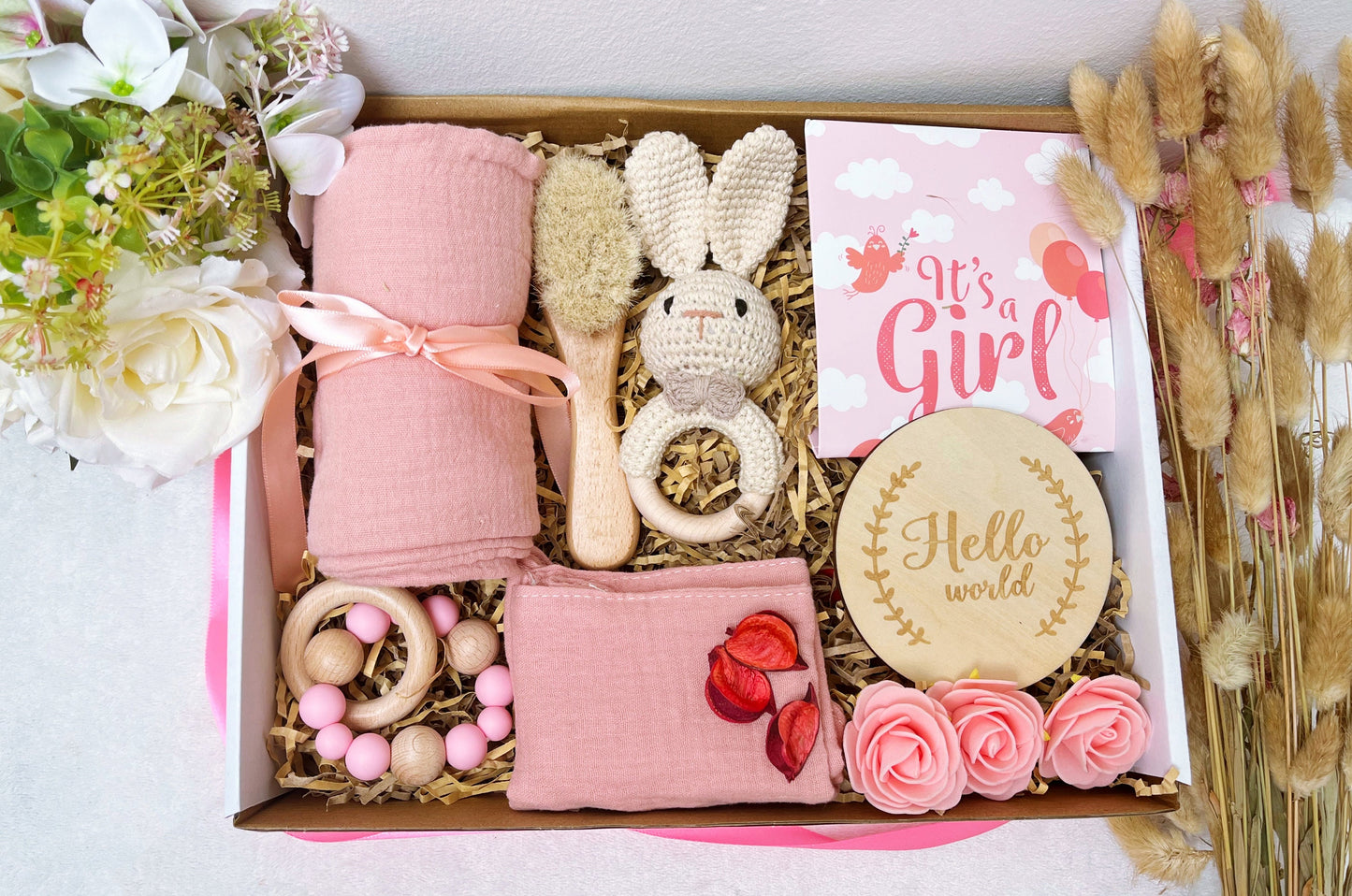 Coffret naissance bébé fille