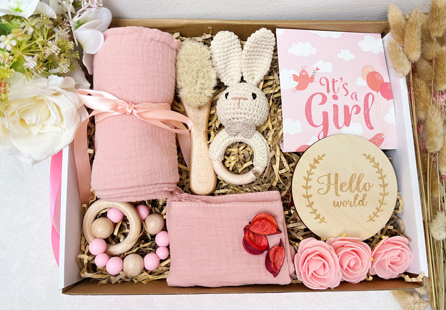Coffret naissance bébé fille
