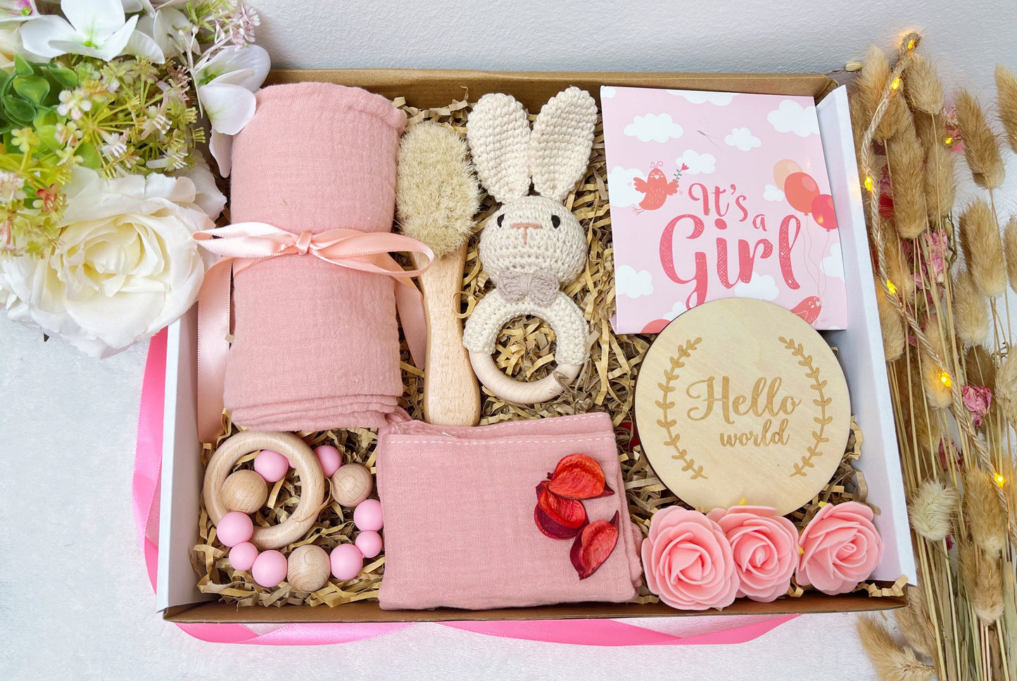 Coffret naissance bébé fille