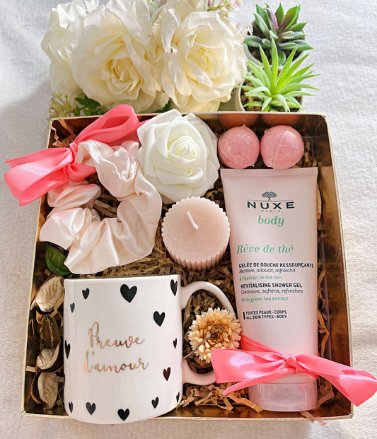 Nuxe Rêve de thé coffret rose